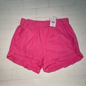 NWT Crewcuts Ruffle Shorts